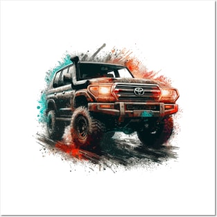 Toyota Land Cruiser Posters and Art